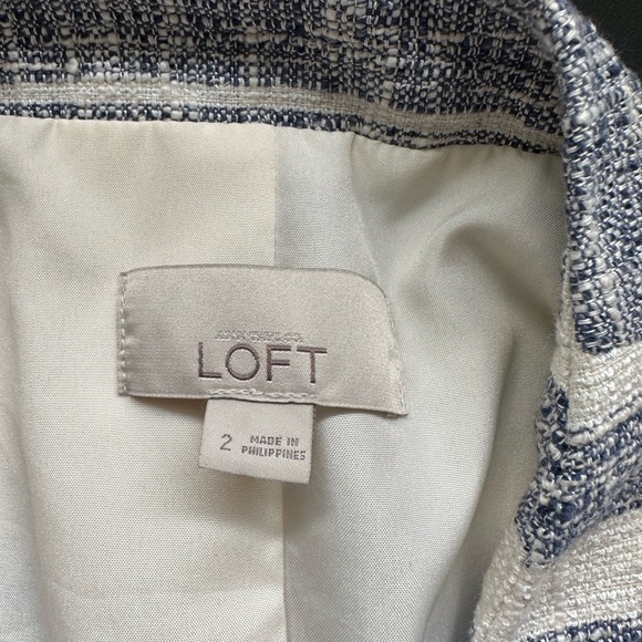 Ann Taylor LOFT Women’s Open Front Crop Blazer (Looks brand new!) - Picture 4 of 6